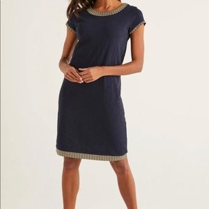 NWT Sold Out Boden Embroidered Cotton Jersey Dress